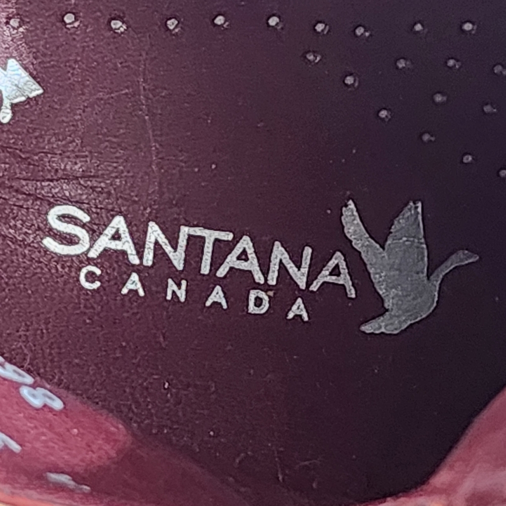 Santana Canada Beige Square Toed Leather Ankle Boots - Picture 7 of 8